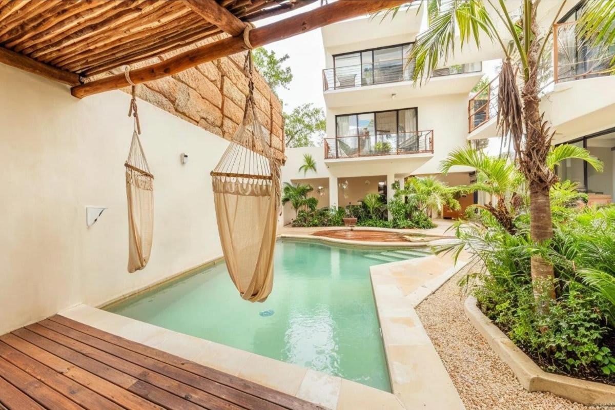 Appartement Private Yard & Cool Tub Wifi 1 Bed 3 Guest Tulum